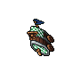 Green Rolling Barrel